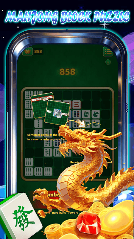 Mahjong Block Puzzle Game screenshot 3
