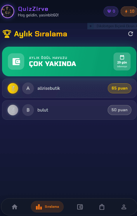 QuizZirve screenshot 3