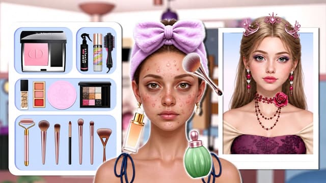 ASMR Makeover: Makeup Games screenshot 1