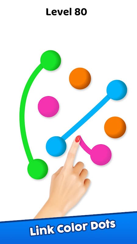 Connect Color Ball Puzzle Game screenshot 4