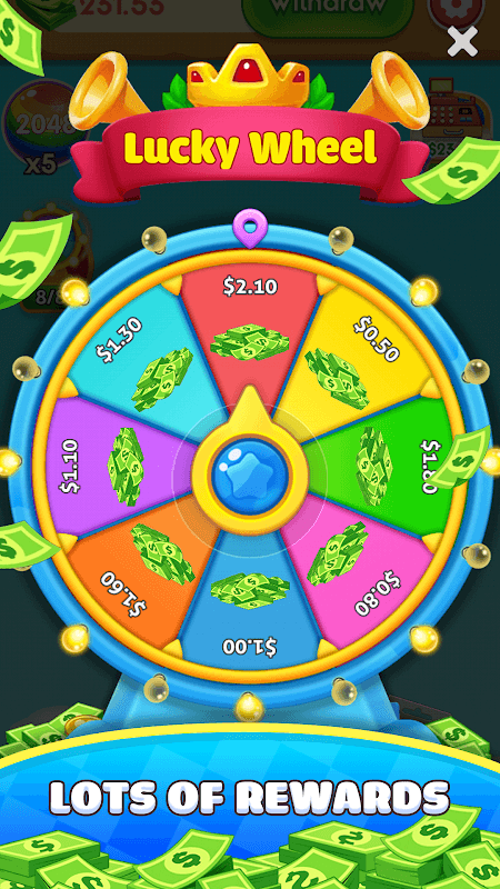 Amazing 2048 Merge:Real Money screenshot 5