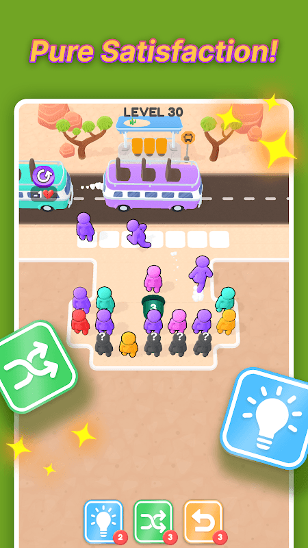 Color Bus Jam Puzzle screenshot 2