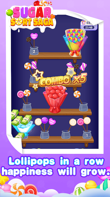 Sugar Sort Saga screenshot 2