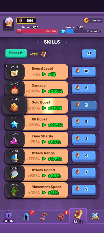 Idle Sword Hero screenshot 2