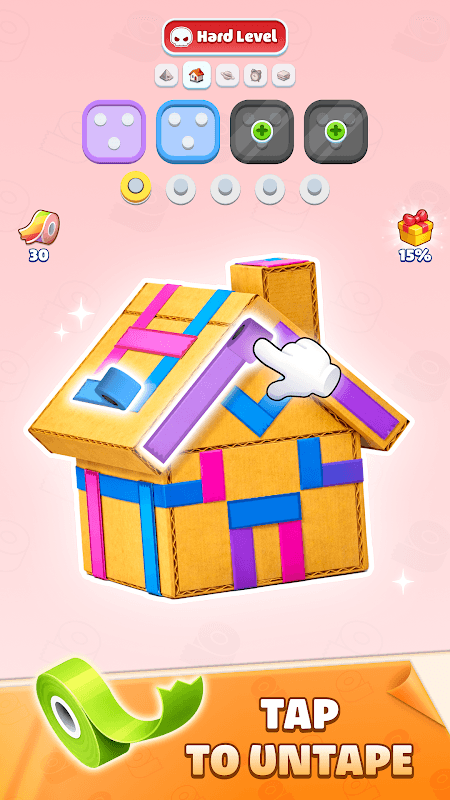 Untape Sort: Tape Puzzle 3D screenshot 1