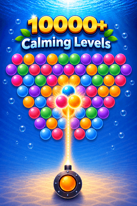 Bubble Shooter - Ocean Glow screenshot 3
