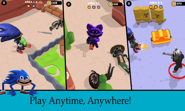 Monster Tapes Shinsonic game screenshot 2