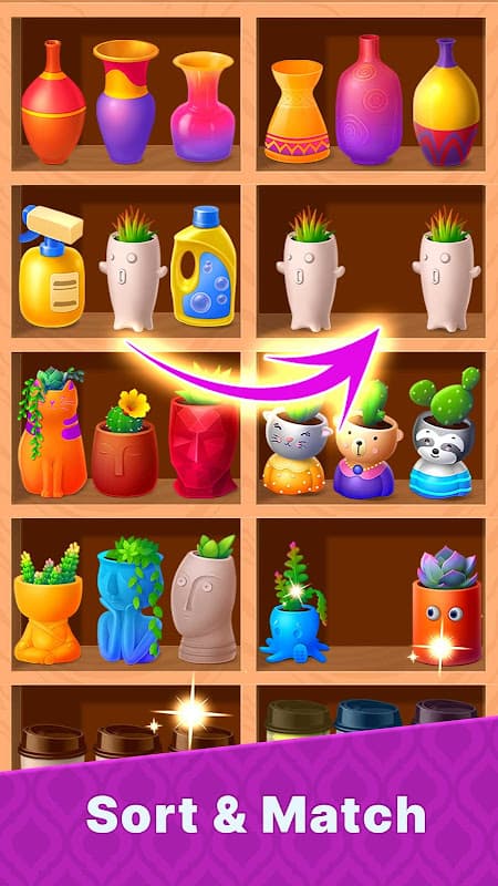 Hotel Makeover: Sorting Games screenshot 1