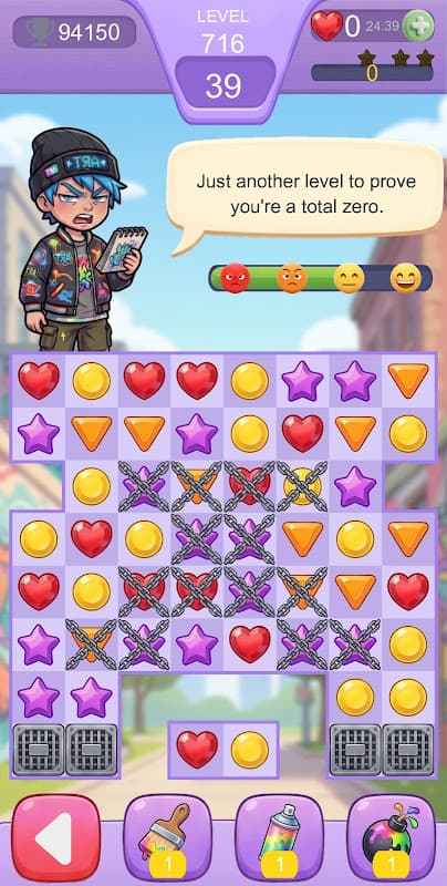 Grumpy Blast: Match 3 Puzzle screenshot 5