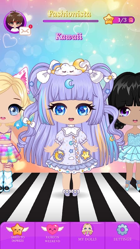 Chibi Dress Up Beauty Salon screenshot 1