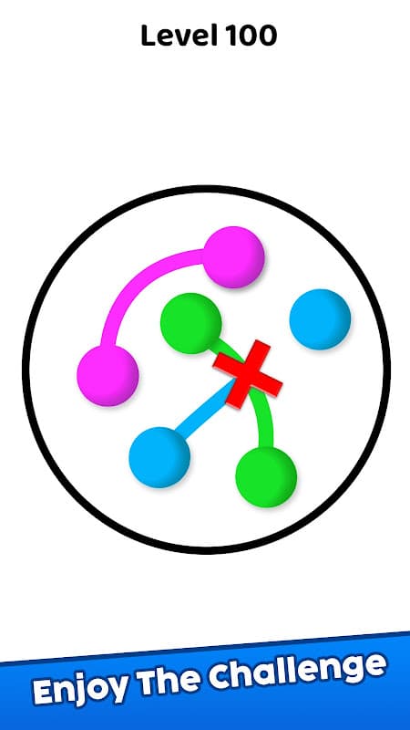 Connect Color Ball Puzzle Game screenshot 2