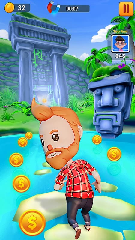 Endless Runner Game - City Run screenshot 1