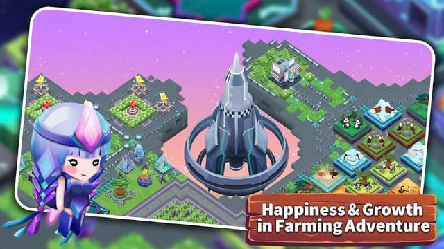 Space Farm: city farming game screenshot 3