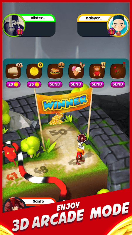 Snakes and Ladders 3D Online screenshot 5