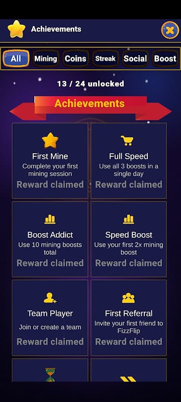 FizzFlip Miner screenshot 3