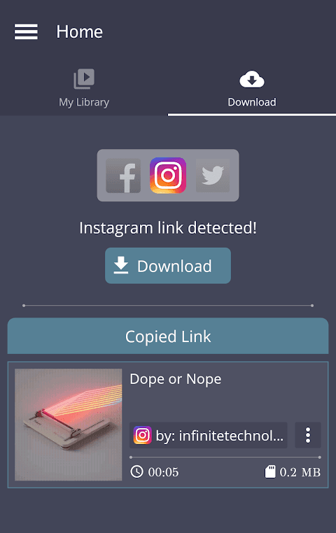Social Downloader Plus screenshot 5