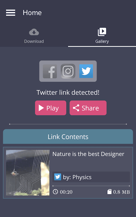 Social Downloader Plus screenshot 2